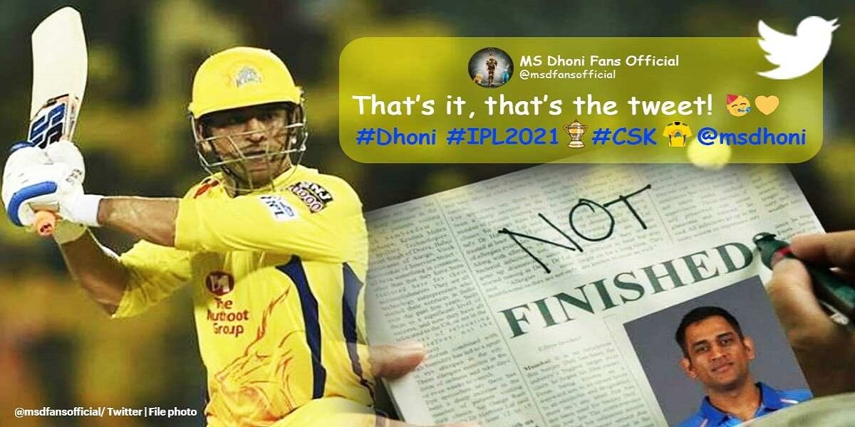 MS Dhoni followers rejoice with memes after CSK qualified to the IPL final