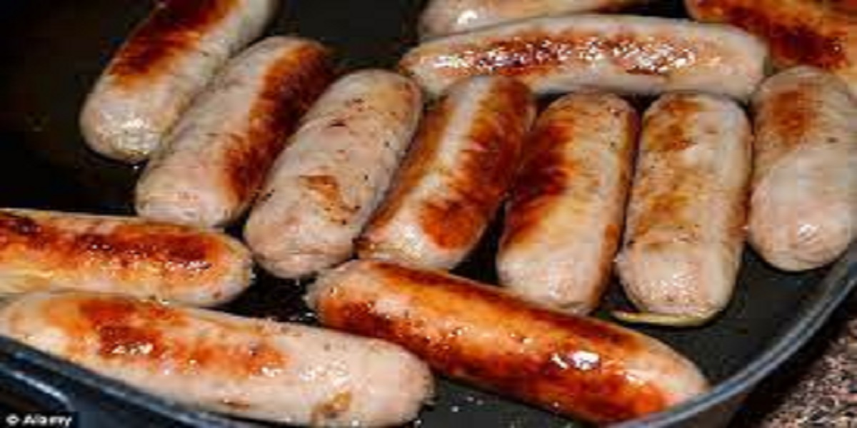 Past 50 years: Man have been eats uncooked sausages