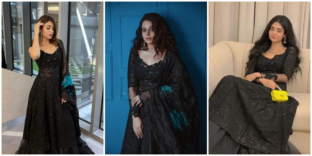 Black outfit styled by three divas