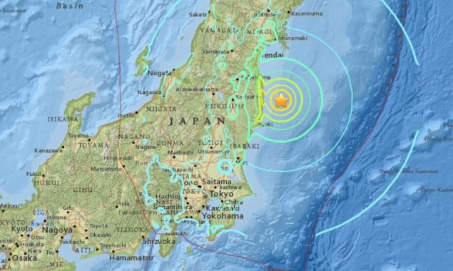 6.0-magnitude quake strikes off Japan’s Iwate Prefecture