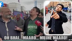 “Maaro, mujhe maaro” guy steals the internet with an emotional video ahead of Pakistan vs India match
