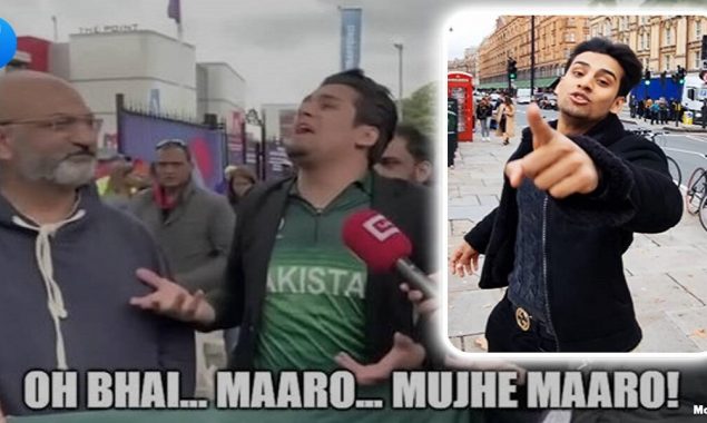 “Maaro, mujhe maaro” guy steals the internet with an emotional video ahead of Pakistan vs India match