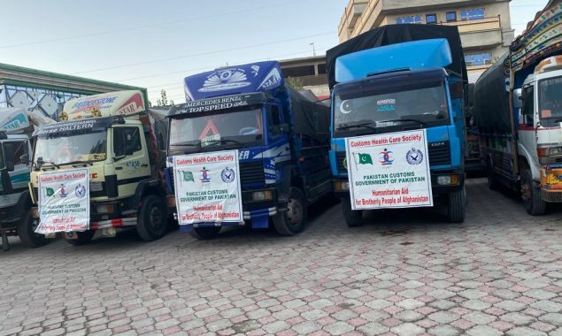 Pakistan donates 16 truckloads more of relief goods to Afghanistan