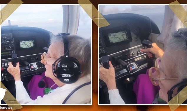 Watch: 84-year-old pilot fulfills bucket-list wish, video leaves netizens emotional