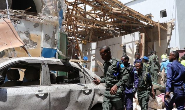 Two killed in blast in central Somalia