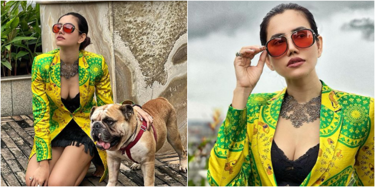 Sonnalli Seygall uses cheesy pickup line for her dog; take a look