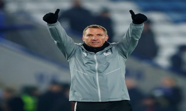 Man Utd candidate Rodgers keeps focus on Europa League