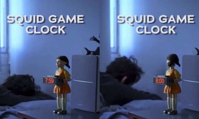 Creepy alarm clock inspired by ‘Squid Game’ leaves netizens spooked