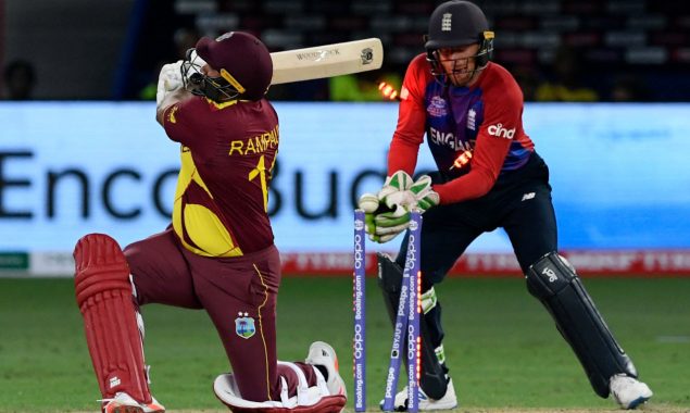 England bowl out holders West Indies for just 55 in T20 World Cup