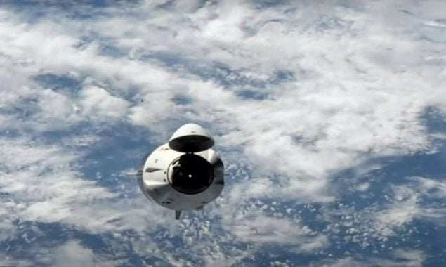 ISS astronauts return to earth in SpaceX craft