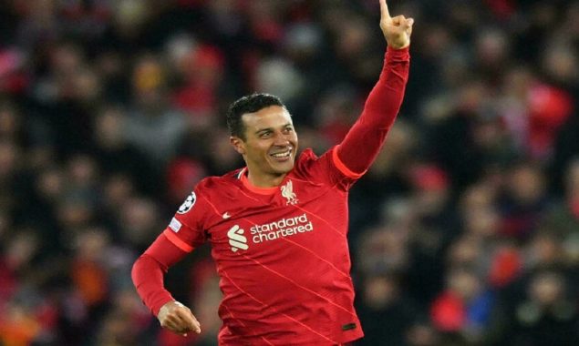 Thiago ends drought as Liverpool down Porto