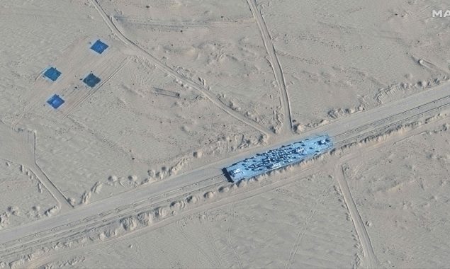 Satellites spot US warship mock-ups at apparent China weapons range