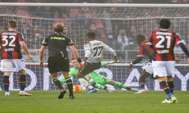 Okereke snatches surprise win for Venezia at Bologna