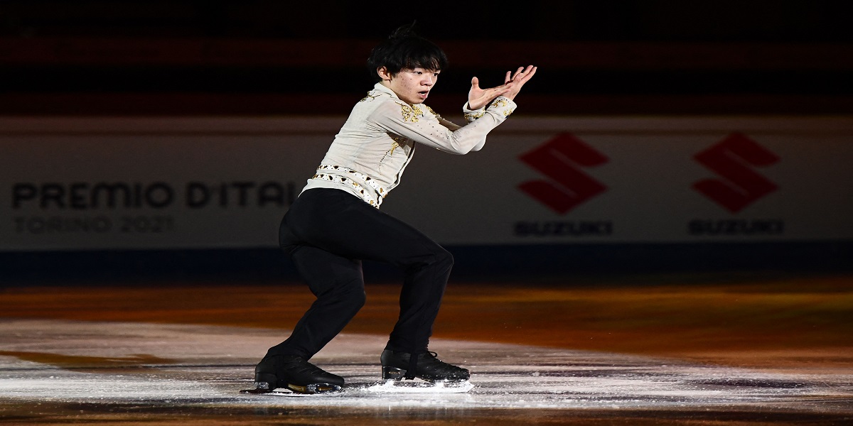 Kagiyama takes gold at French figure skating Grand Prix