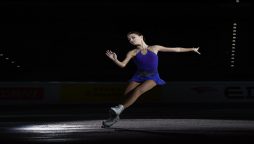 Russia's Shcherbakova survives slip to take Grand Prix gold