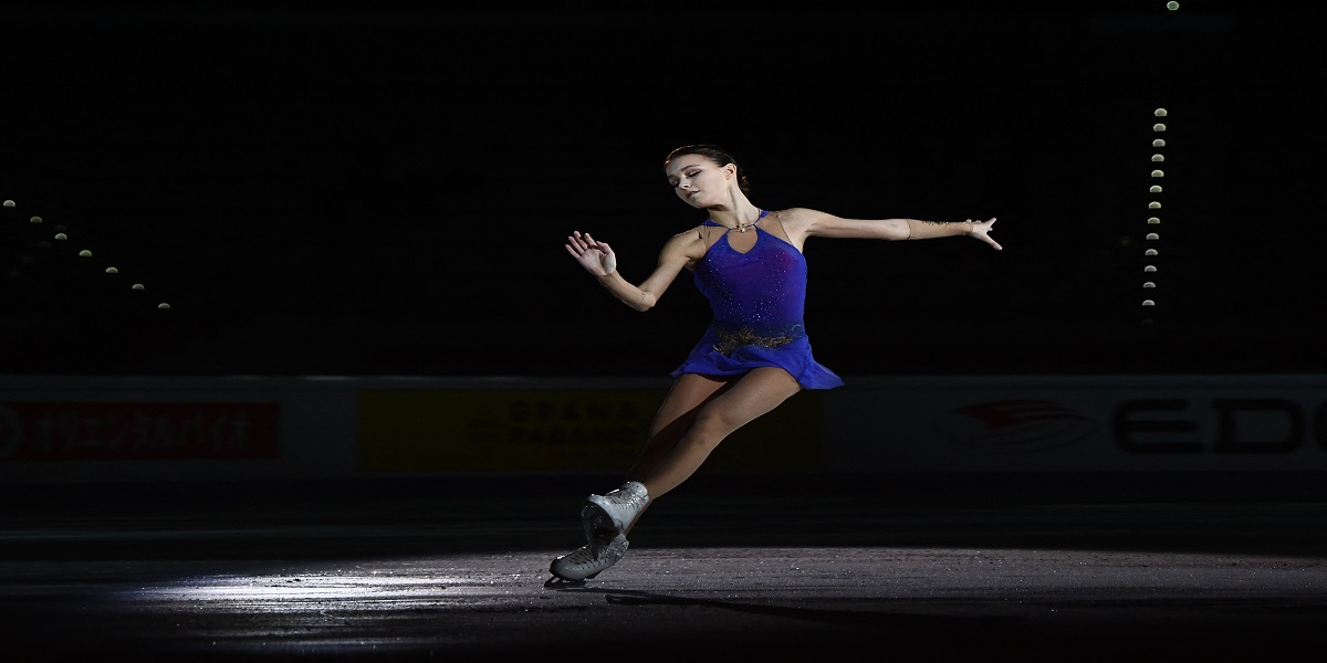 Russia's Shcherbakova survives slip to take Grand Prix gold