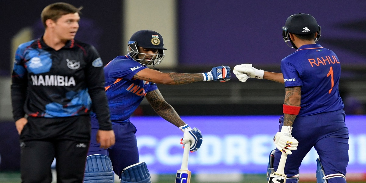 India thrash Namibia in Kohli's last game as T20 skipper