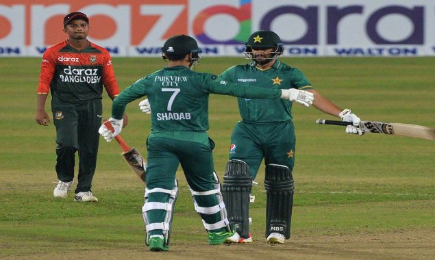 Pak vs Ban: Pakistan beat Bangladesh by four wickets in first T20I