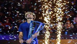 Zverev dethrones Medvedev to win second ATP Finals title