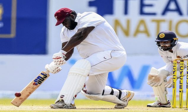 Cornwall hits out to see West Indies avoid follow-on in Sri Lanka