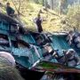 At least 26 people killed after bus falls into ravine in AJK