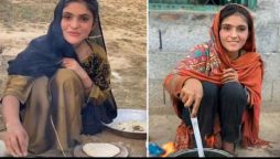 Pakistani roti-making girl chops potatoes in her new viral video