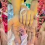 Little Alyana looks adorable in mommy Sarah Khan’s arms. See pictures!
