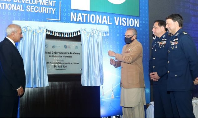 President Arif Alvi stresses for cyber security in all fields