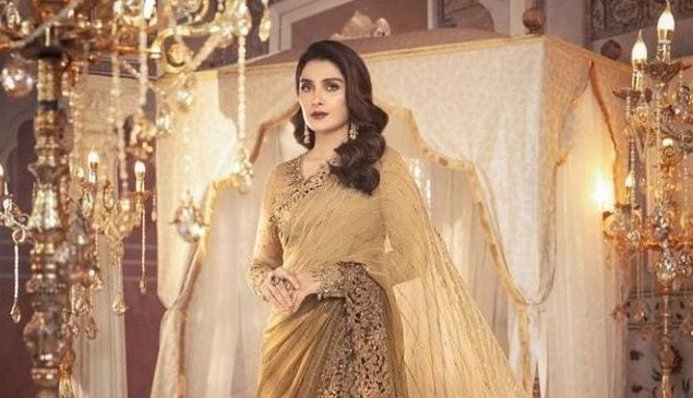 Ayeza Khan hits Instagram with fresh saree photoshoot