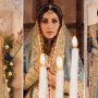 Ayeza Khan looks dead-gorgeous in Royal Blue Angrakha