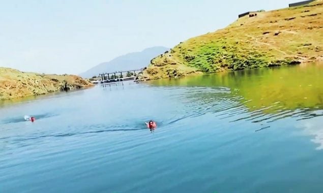 Two policemen posted on security of Bajaur dam martyred in blast