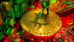 BITCOIN flips at 5.5% to $53,436