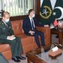 Chinese ambassador, defence attache call on COAS Bajwa at GHQ