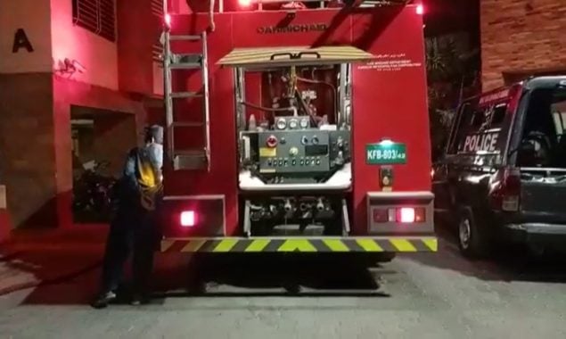 Fire erupts at packaging factory near Karachi Fish Harbour