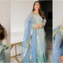 Photos: Ayeza Khan looks angelic in an ice blue dress