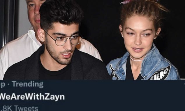#WeAreWithZayn trends on twitter following reports of striking Yolanda