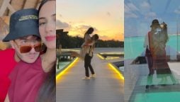 Photos: Shahveer Jafry, Ayesha enjoy a dreamy Maldives honeymoon