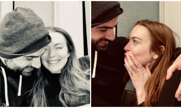 Lindsay Lohan announces engagement with beau Bader Shammas