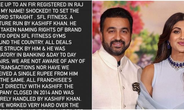 Shilpa Shetty speaks up about the FIR filed against her and Raj Kundra