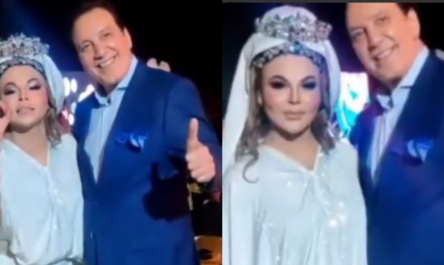 Rakhi Sawant video with Javed Sheikh making rounds on social media, watch