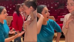 WATCH: Meera Jee killing dance moves with Humaia Malik at IPPA awards 