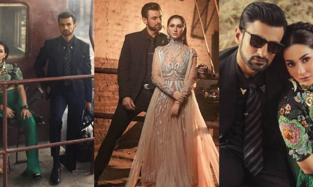 Shoaib Malik is back with another sizzling photoshoot with Hania Amir