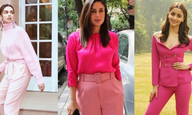 Kareena to Alia, actresses who wore head to toe pink outfits