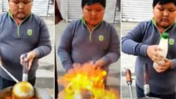 A 13-year-old boy prepares chili potato like a ‘Master Chef’