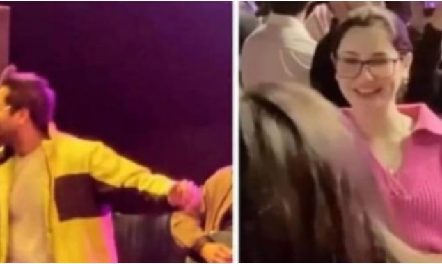 Hania Aamir spotted grooving at Asim Azhar’s concert, leaves fans stunned