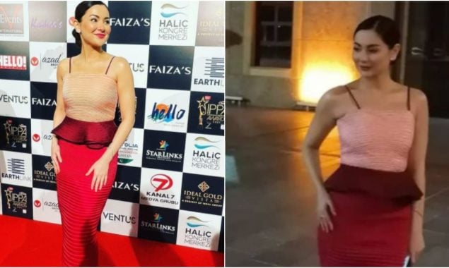Hania Aamir criticized for wearing a bold outfit at IPPA awards