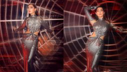 Nora Fatehi looks super doper glamorous in a cutout gown, see photo