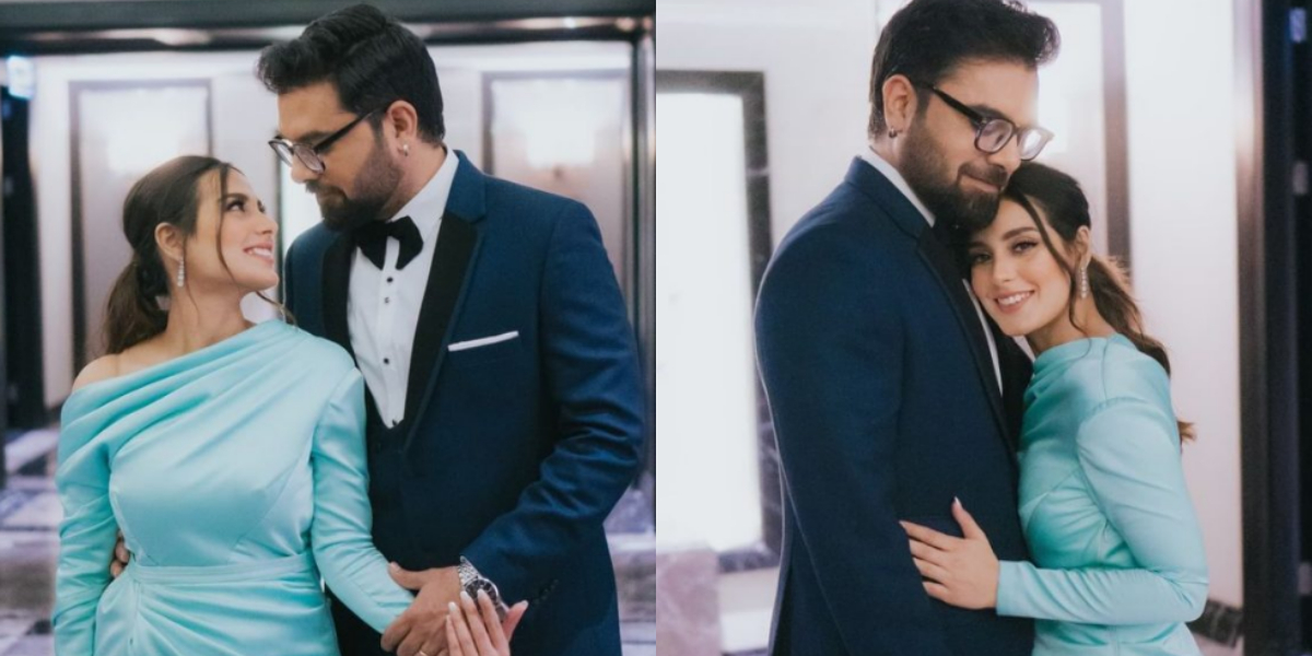 Iqra Aziz and Yasir Hussain