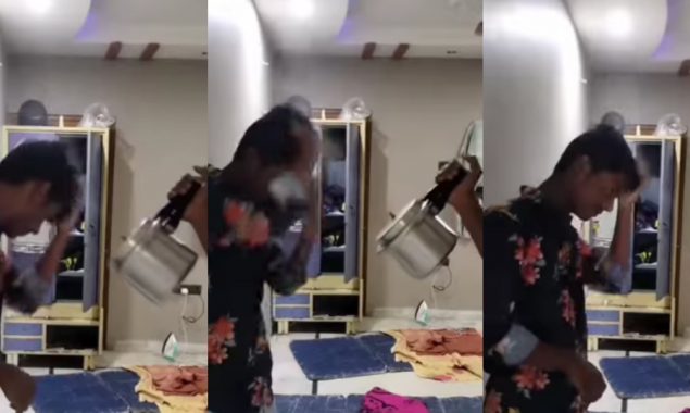 Watch: Desi boy hilarious DIY technique to dry his hair