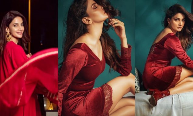 Photos: Saba Qamar looks ravishing in Red